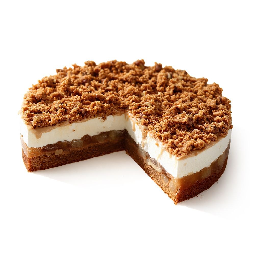 Hruškovo-karamelový cheeseecake OLLIES